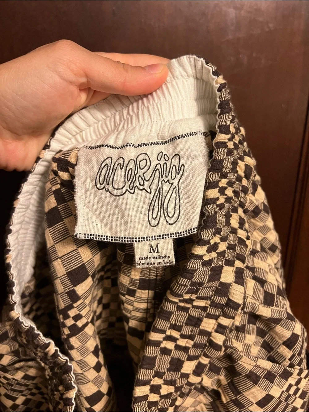 Ace & Jig Bailey short in Yesterday print, size M - Picture 3 of 5